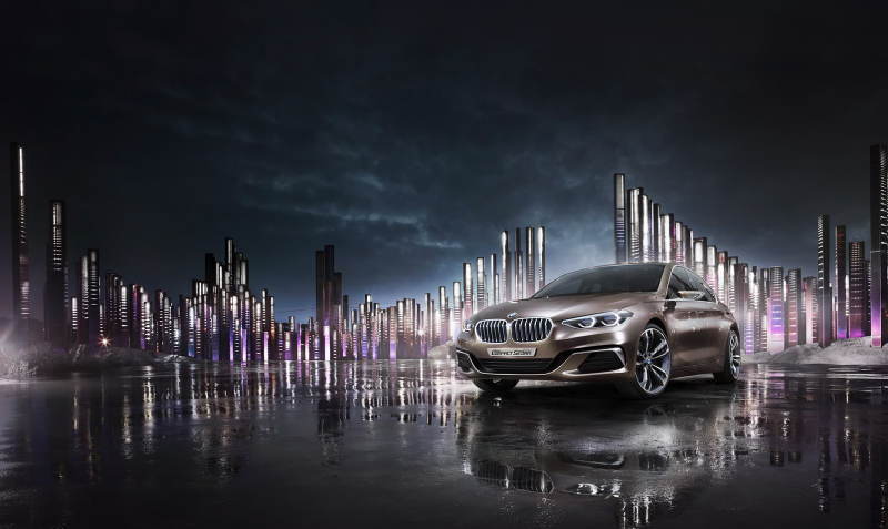 Illustration for article titled The BMWÂ Concept Compact Sedan Sure Looks Like The Next 1 Series